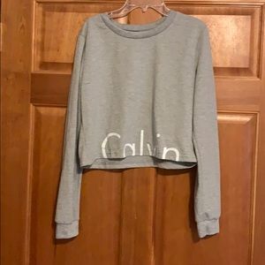 Calvin Klein Cropped Shirt